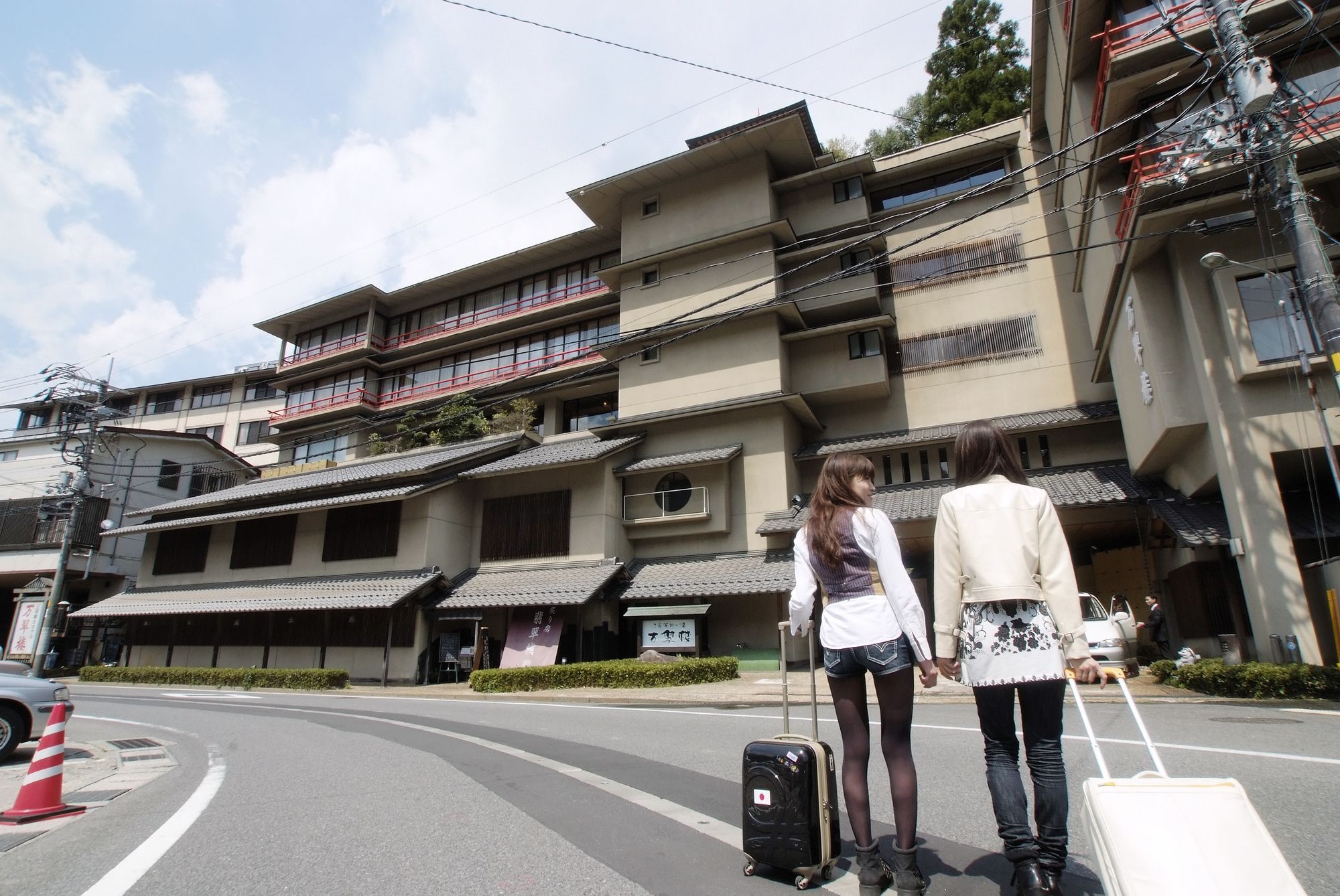 Hotel Mansuirou Misasa Zewnętrze zdjęcie
